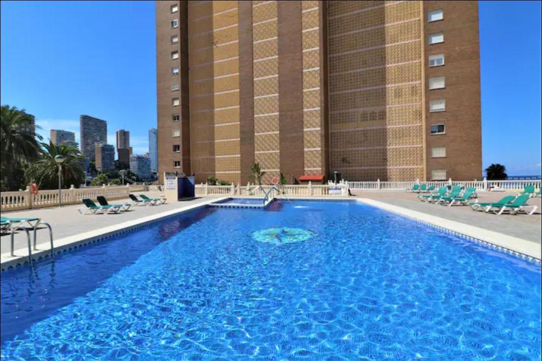 Precioso Apartamento A Estrenar En Primera Linea De Playa Benidorm Exterior foto