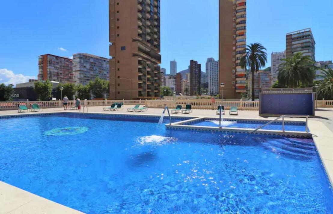 Precioso Apartamento A Estrenar En Primera Linea De Playa Benidorm Exterior foto